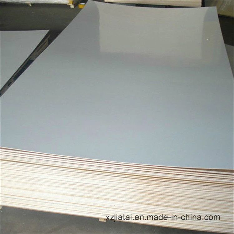 1220*2440mm*1.6mm blue polyester coated plywood